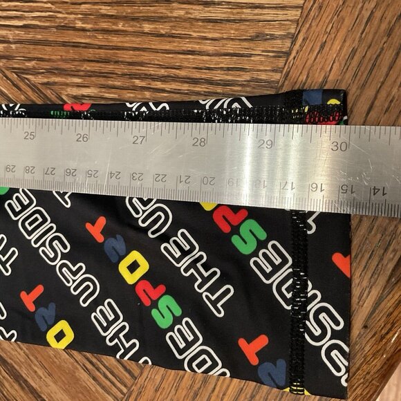 The Upside Women Set Yoga Dark Leggings White Cropped Top Hoodie Sports Size 8 - Picture 15 of 16